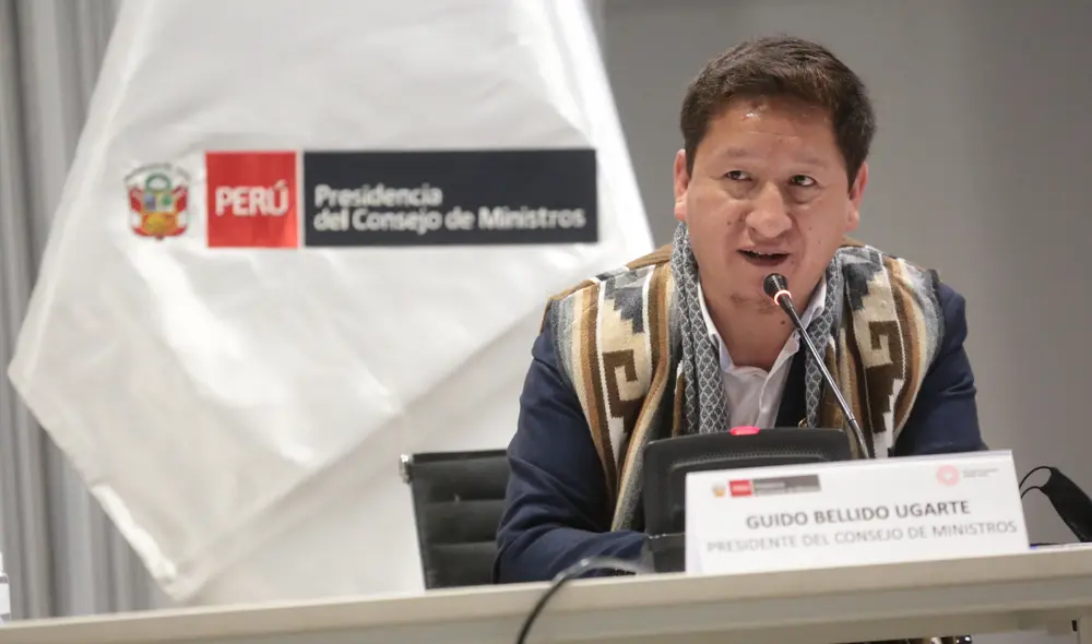 Guido Bellido encabeza el gabinete ministerial del presidente Pedro Castillo. Foto: PCM