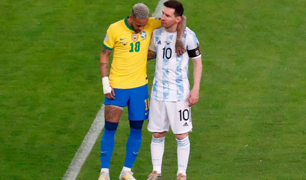 El último Brasil vs. Argentina se jugó en julio de este 2021. Foto: EFE