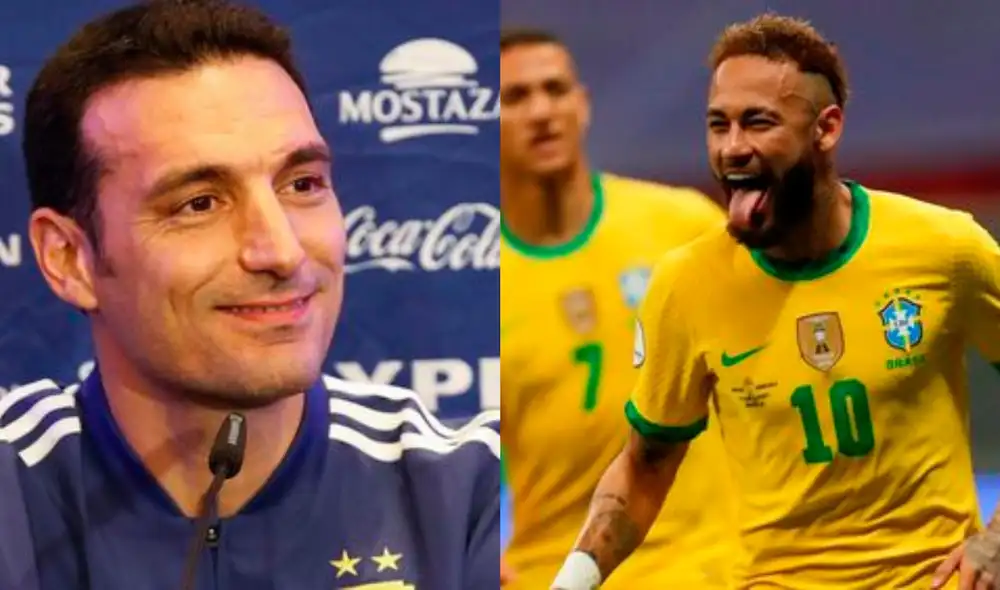 Lionel Scaloni se pronunció sobre el partido que afrontará Argentina contra Brasil. Foto: composición LR Lionel Scaloni se pronunció sobre el partido que afrontará Argentina contra Brasil. Foto: composición LR