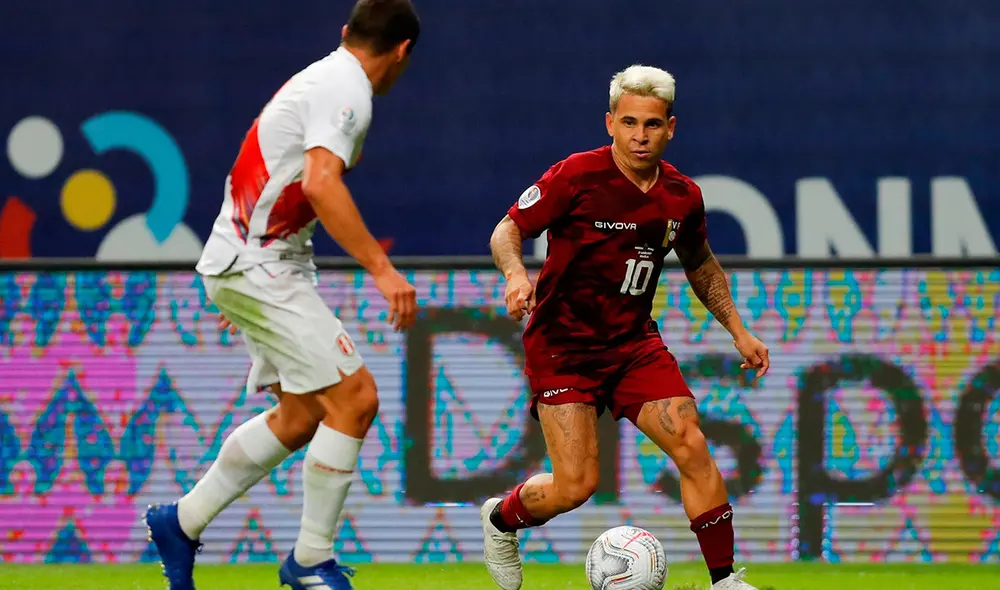 Soteldo es una de las cartas principales para el juego de la Vinotinto. Foto: Copa América Soteldo es una de las cartas principales para el juego de la Vinotinto. Foto: Copa América