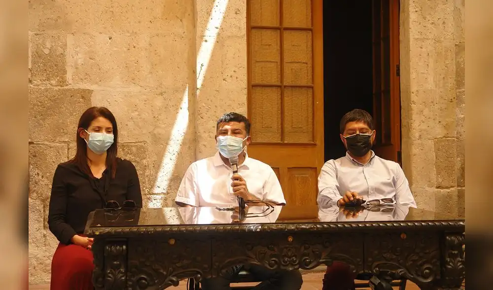 Equipo de trabajo de la Gerencia del Deporte en Arequipa Foto: La República Equipo de trabajo de la Gerencia del Deporte en Arequipa Foto: La República