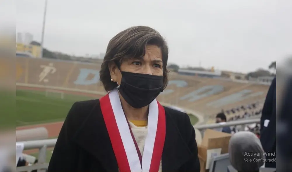 Jeri Ramón Ruffner, rectora de la UNMSM. Foto: Carlos Contreras Merino - Grupo La República