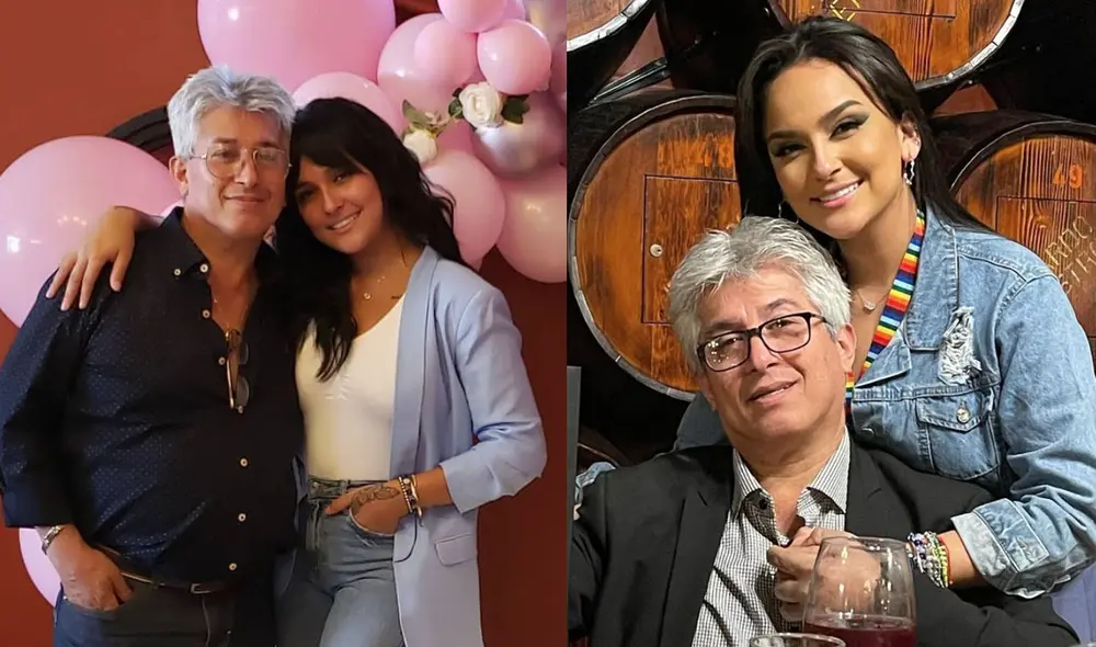 A través de las redes sociales, la cantante saludó a su padre por su cumpleaños. Foto: composición / Instagram