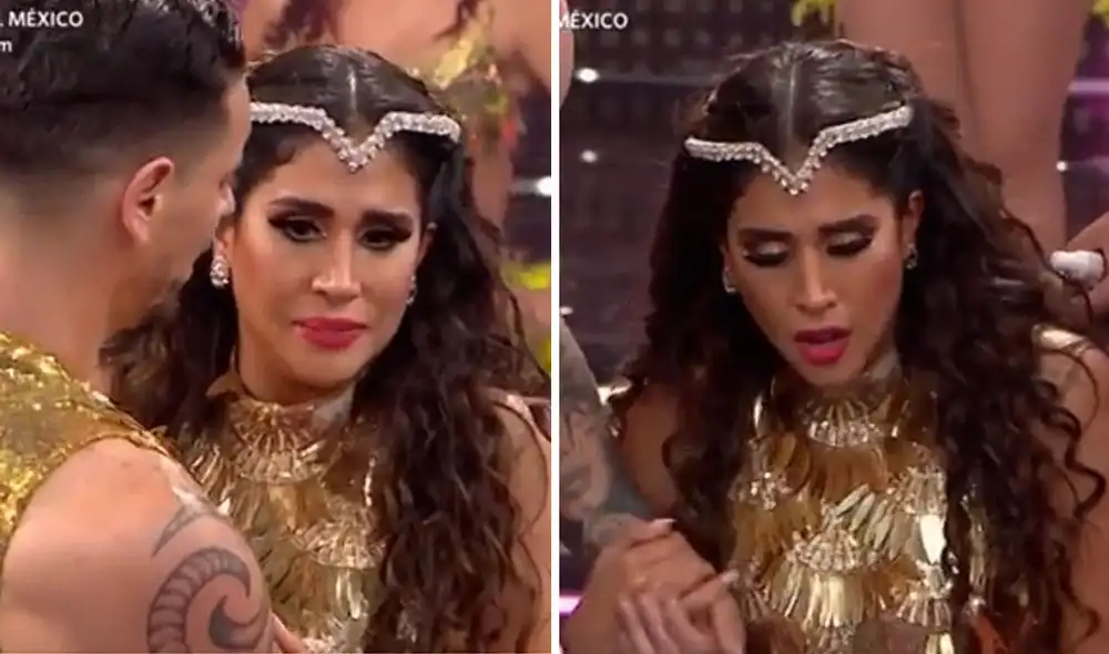Melissa Paredes hizo su debut en la nueva temporada de Reinas del show. Foto: captura América