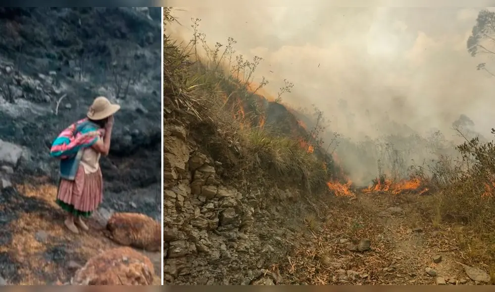 Graves daños dejó a su paso el siniestro registrado en la provincia de Sandia. Foto: composición La República Graves daños dejó a su paso el siniestro registrado en la provincia de Sandia. Foto: composición La República