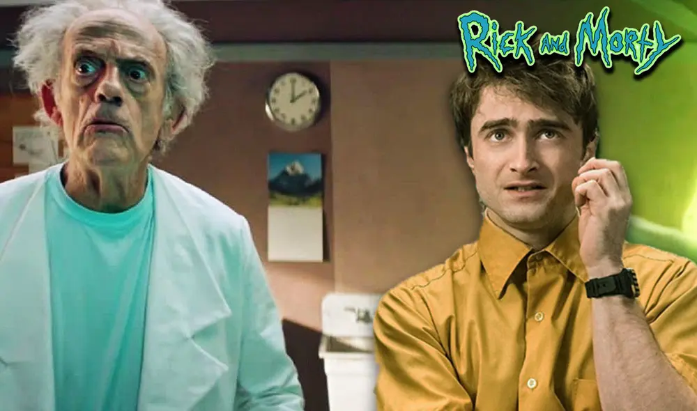 El actor que intepretó a Harry Potter fue la primera opción para darle vida a Morty. Foto: composición/Adult Swim El actor que intepretó a Harry Potter fue la primera opción para darle vida a Morty. Foto: composición/Adult Swim