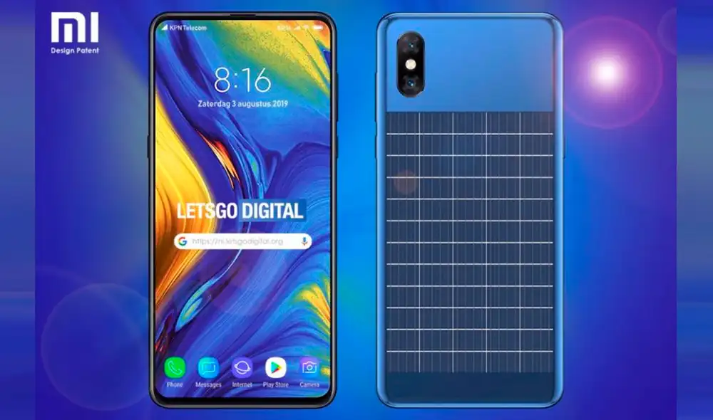 Es posible que el equipo lleve en su interior una batería capaz de almacenar energía solar. Foto: Let's Go Digital