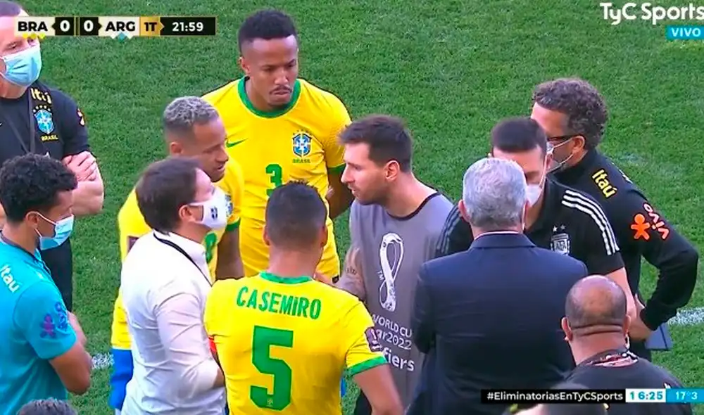 Lionel Messi fue uno de los voceros de la selección argentina. Foto: TyC Sports