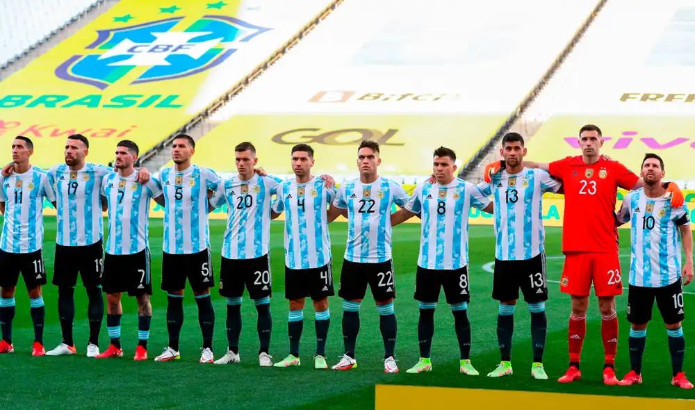 Tras la suspensión del encuentro, los albicelestes partieron rumbo a Argentina. Foto: EFE Tras la suspensión del encuentro, los albicelestes partieron rumbo a Argentina. Foto: EFE