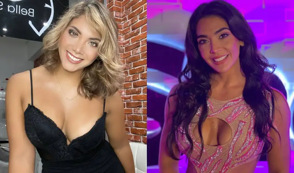 Isabel Acevedo y Vania Bludau protagonizaron duelo de baile en Reinas del show. Foto: composición/ Instagram