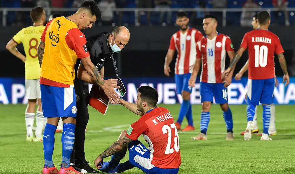 Paraguay no pudo con Colombia en su casa y sacó solo un punto. Foto: AFP Paraguay no pudo con Colombia en su casa y sacó solo un punto. Foto: AFP