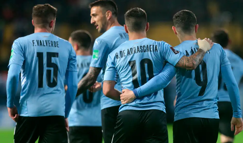 Uruguay goleó a Bolivia por las eliminatorias sudamericanas. Foto: AFP