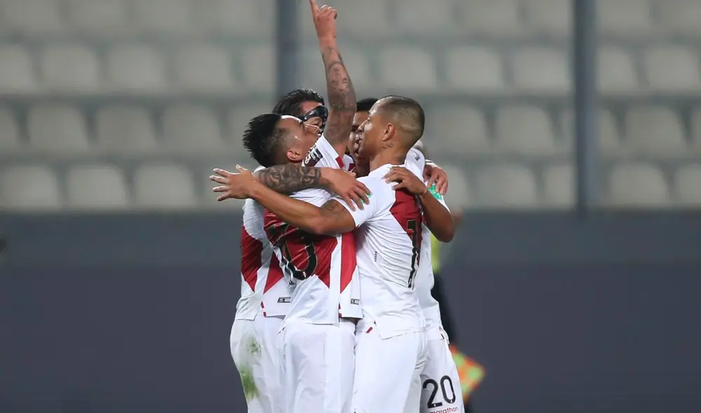 Christian Cueva anotó el único tanto del partido y llegó a los diez goles. Foto: Selección peruana