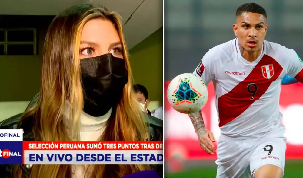 Alondra García Miró también habló sobre la tarjeta amarilla que recibió Paolo Guerrero. Foto: captura Latina / GLR