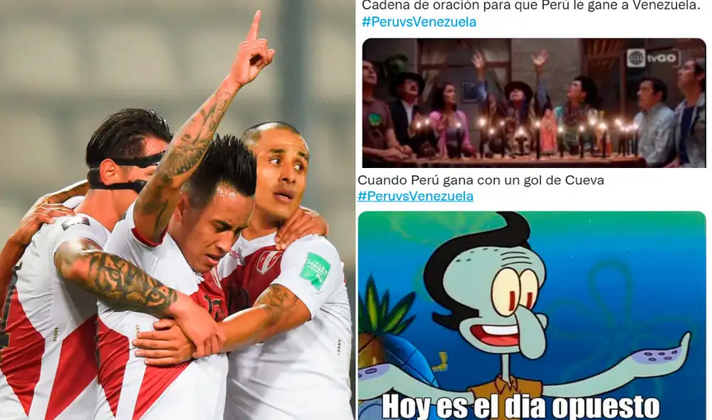 Mejores memes del Perú vs. Venezuela por las Eliminatorias Qatar 2022. Foto: captura Twitter