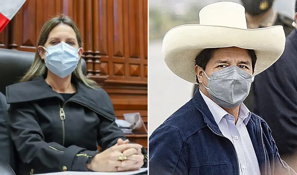 La presidenta del Congreso manifestó que no existe algún pedido de vacancia presidencial en su institución y sostuvo que el tema no está en agenda. Foto: composición/LR/Congreso La presidenta del Congreso manifestó que no existe algún pedido de vacancia presidencial en su institución y sostuvo que el tema no está en agenda. Foto: composición/LR/Congreso