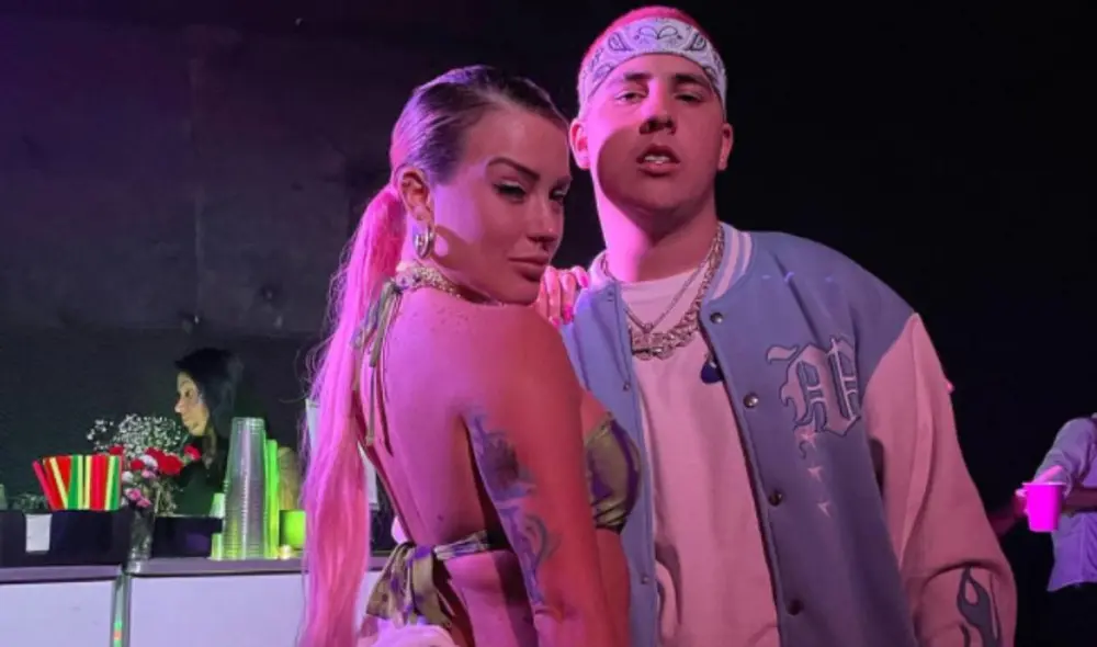 Leslie Shaw lanzó junto a El Prefe la canción “Sola y soltera”, en mayo 2021. Foto El Prefe / Instagram