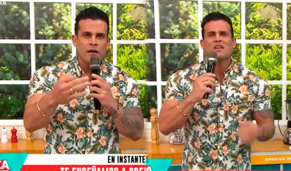 Christian Domínguez aclaró por qué no fue al reality de Gisela Valcárcel. Foto: capturas América TV