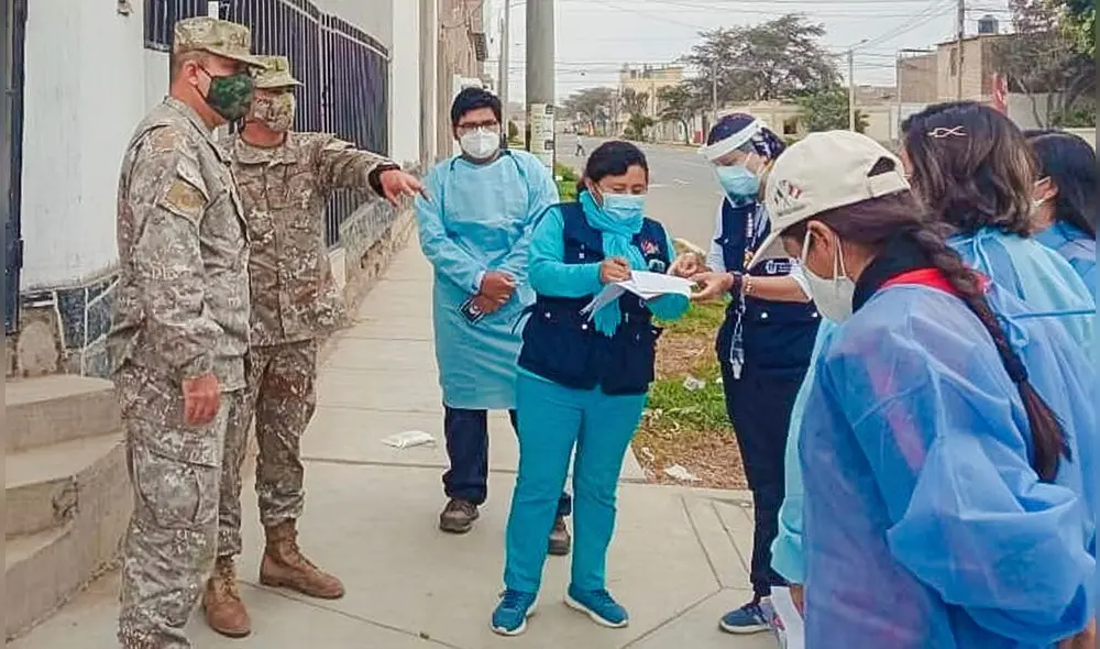 El barrido se realizó con base en un padrón de adultos mayores incluidos en la vacunación. Foto: Municipalidad de La Victoria. El barrido se realizó con base en un padrón de adultos mayores incluidos en la vacunación. Foto: Municipalidad de La Victoria.