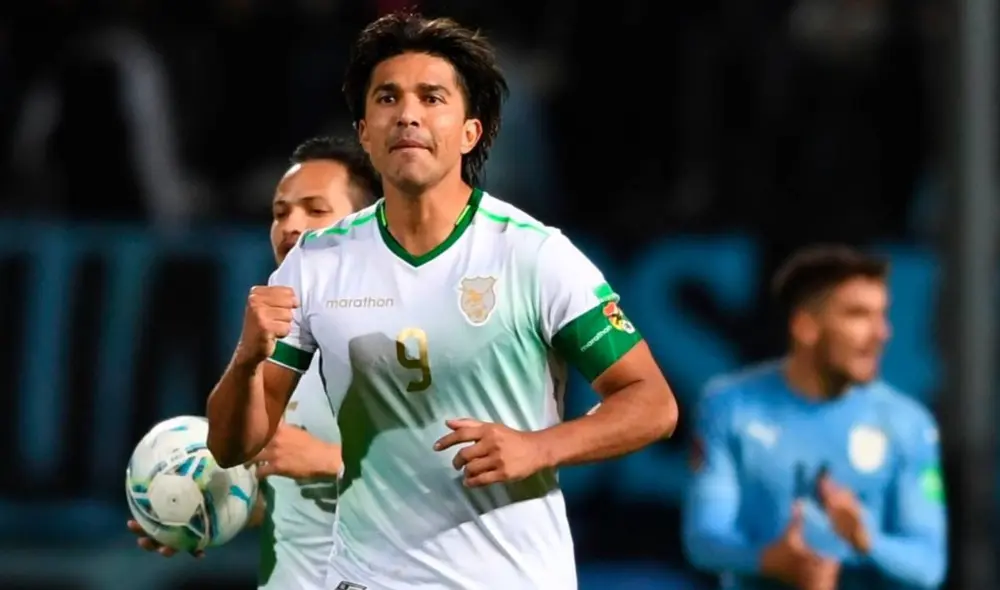 Martins tiene 34 años y es capitán de Bolivia. Foto: EFE Martins tiene 34 años y es capitán de Bolivia. Foto: EFE