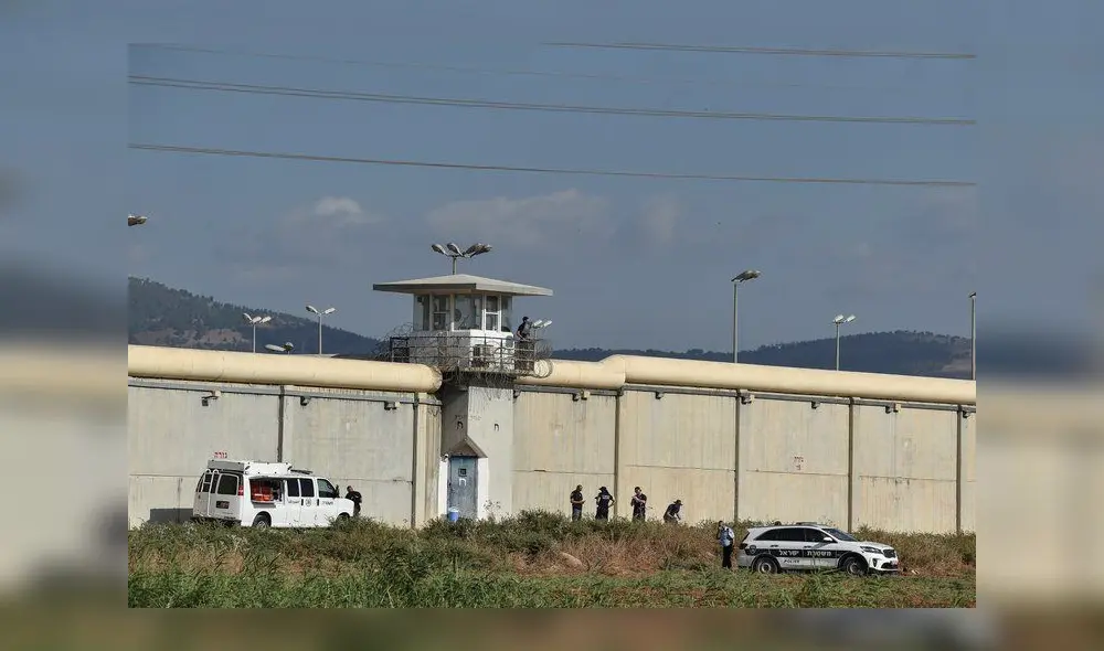 Cárcel de alta seguridad en Gilboa, Israel. Foto: difusión Cárcel de alta seguridad en Gilboa, Israel. Foto: difusión