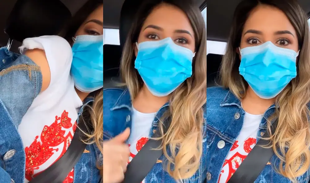 La presentadora de noticias dijo sentirse aliviada por haberse inmunizado. Foto: captura/Instagram