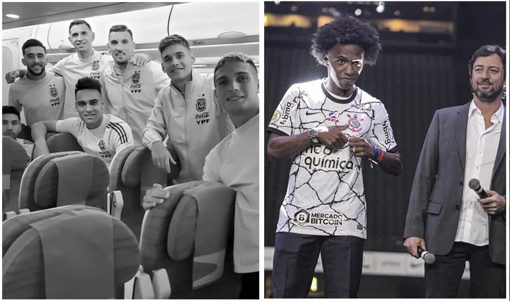 El último domingo, los futbolistas argentinos perseguidos por Anvisa regresaron con normalidad a su país. Foto: composición/ difusión