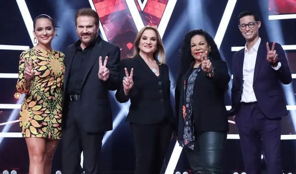 A través de las redes sociales, la cantante agradeció la presencia de grandes artistas en La voz Perú senior. Foto: Instagram / Daniela Darcourt