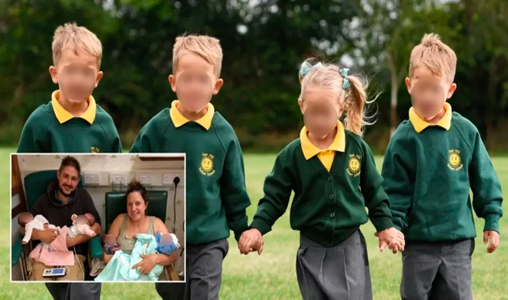 Pese a que los bebés nacieron con solo 29 semanas de gestación y pesando un kilogramo, lograron sobrevivir. Foto: captura de YouTube Pese a que los bebés nacieron con solo 29 semanas de gestación y pesando un kilogramo, lograron sobrevivir. Foto: captura de YouTube