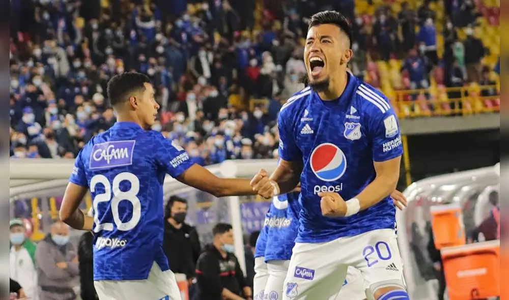 Millonarios vence 1-0 a Patriotas por la octava jornada de la Liga BetPlay. Foto: twitter Millonarios