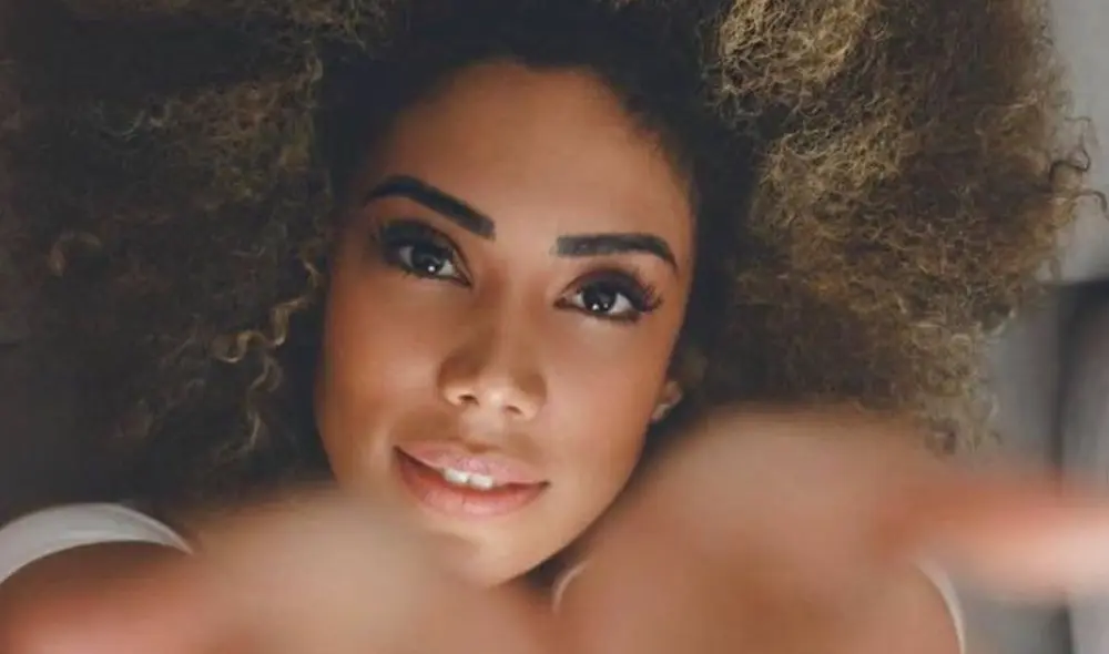 Anahí Izali, modelo y actriz que participa en La casa de los famoso. Foto: instagram Anahi Izali