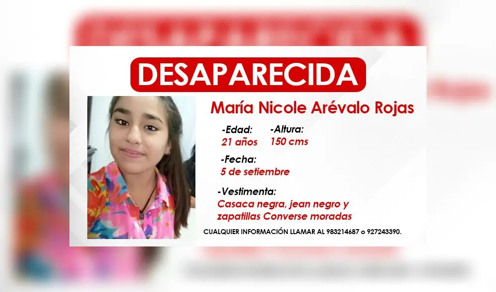 Joven desaparecida tenía un pierceng en el lado derecha de la nariz. Foto: composición La República Joven desaparecida tenía un pierceng en el lado derecha de la nariz. Foto: composición La República