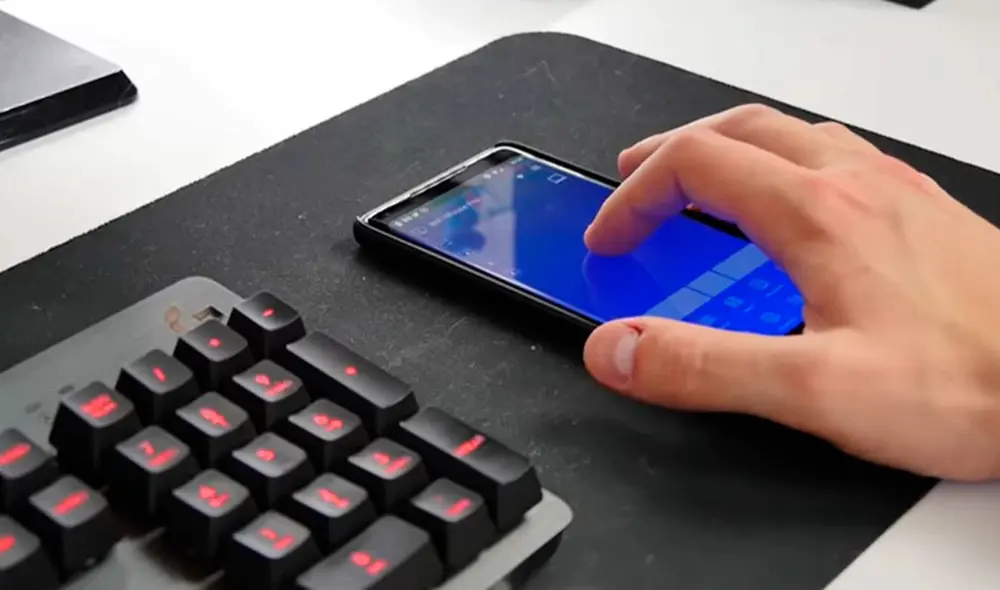 Gracias a la aplicación Remote Mouse podrás usar tu smartphone como un ratón de computadora. Foto: captura de YouTube