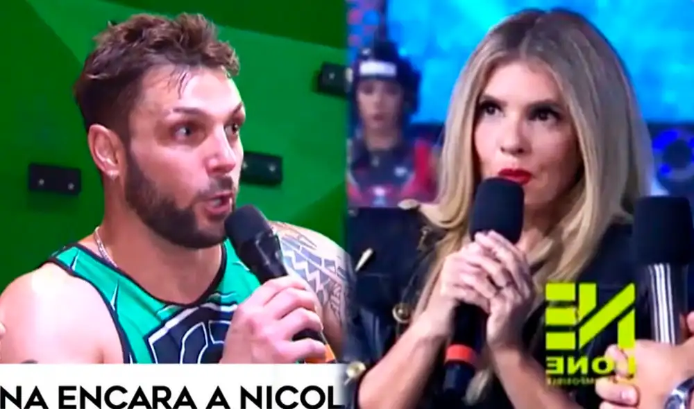 Johanna San Miguel hizo público su reclamo en Guerreros México. Foto: capturas América TV Johanna San Miguel hizo público su reclamo en Guerreros México. Foto: capturas América TV