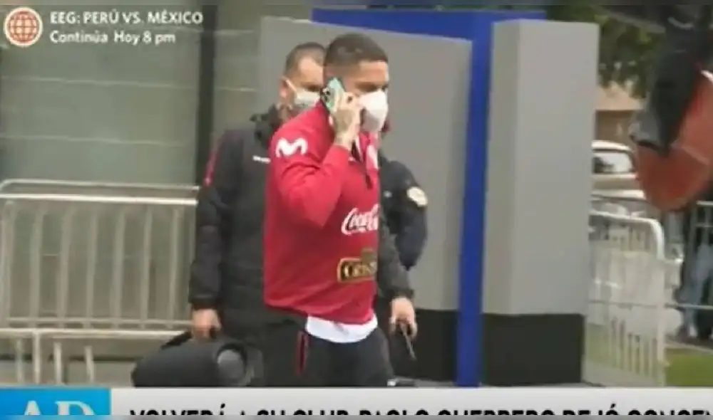 Paolo Guerrero sumó su segunda amarilla ante Venezuela. Foto: América TV
