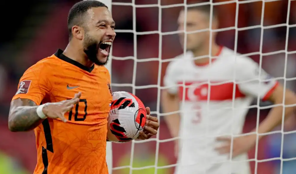 Memphis Depay tiene 32 goles con la selección de Países Bajos. Foto: difusión