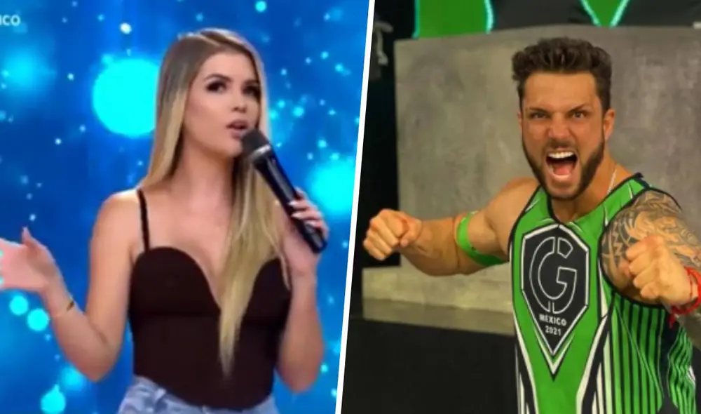 Nicola Porcella alentó a su equipo en Guerreros México. Foto: captura de América TV / Instagram Nicola Porcella alentó a su equipo en Guerreros México. Foto: captura de América TV / Instagram