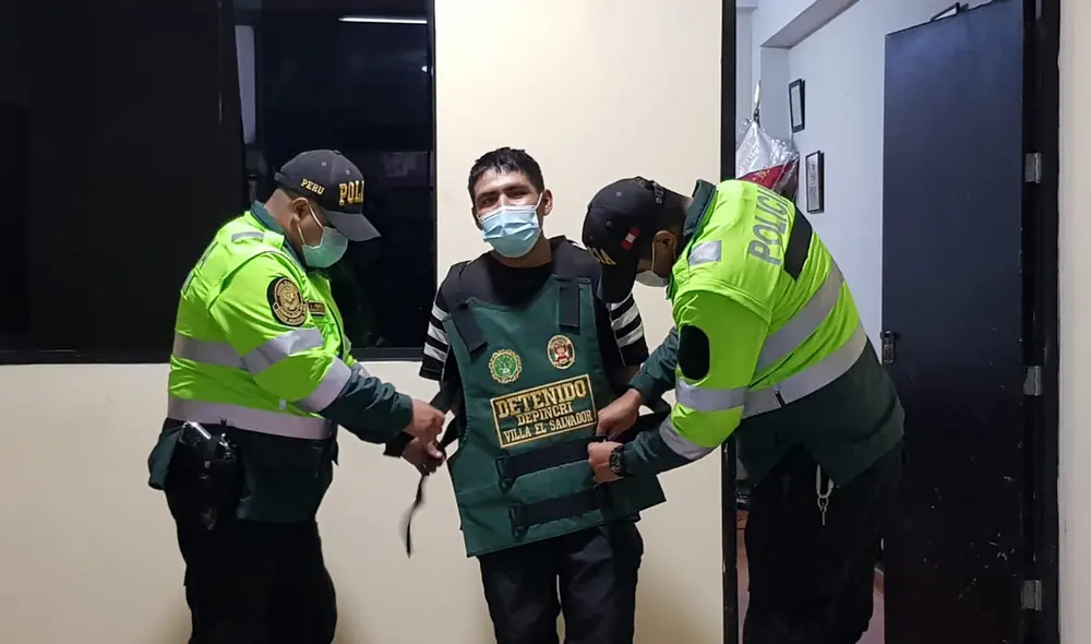 Malhechor quedó a disposición de las autoridades de Villa El Salvador. Foto: Mary Luz Aranda / URPI – LR