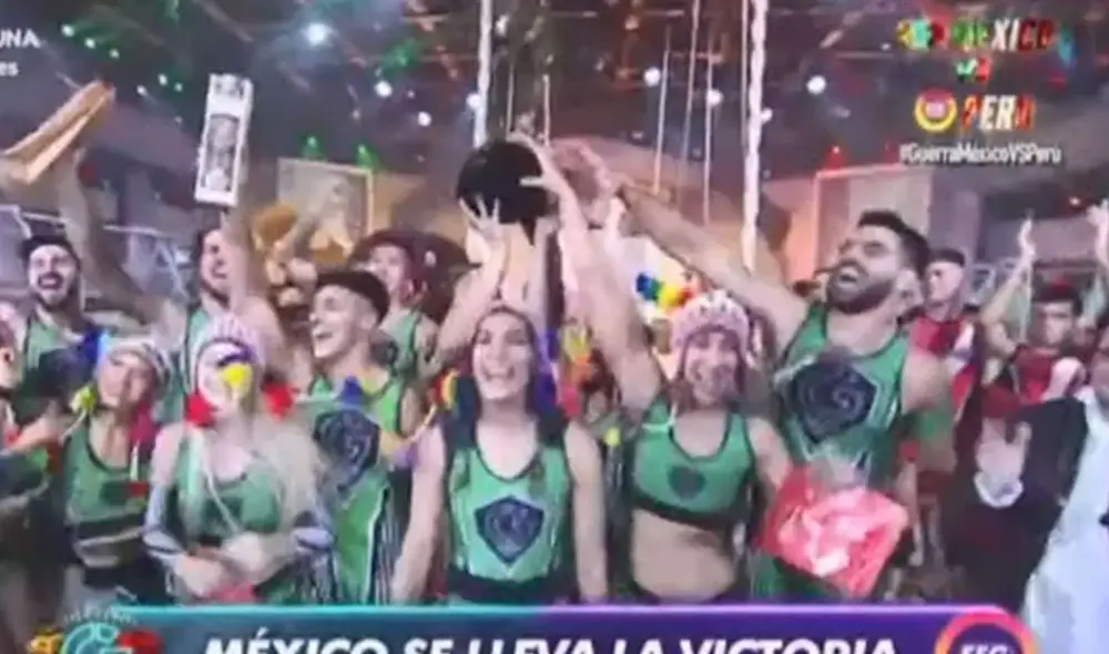 Los Guerreros México superaron ampliamente a sus rivales peruanos. Foto: captura América TV