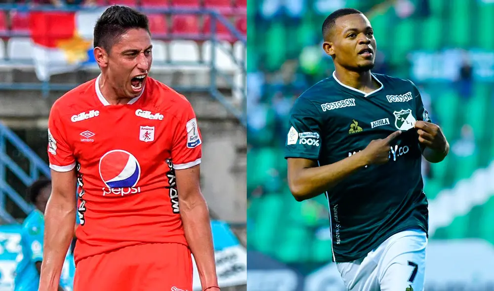 El clásico América de Cali vs. Deportivo Cali se jugará desde las 6.00 p. m. (hora peruana y colombiana). Foto: composición/Facebook El clásico América de Cali vs. Deportivo Cali se jugará desde las 6.00 p. m. (hora peruana y colombiana). Foto: composición/Facebook