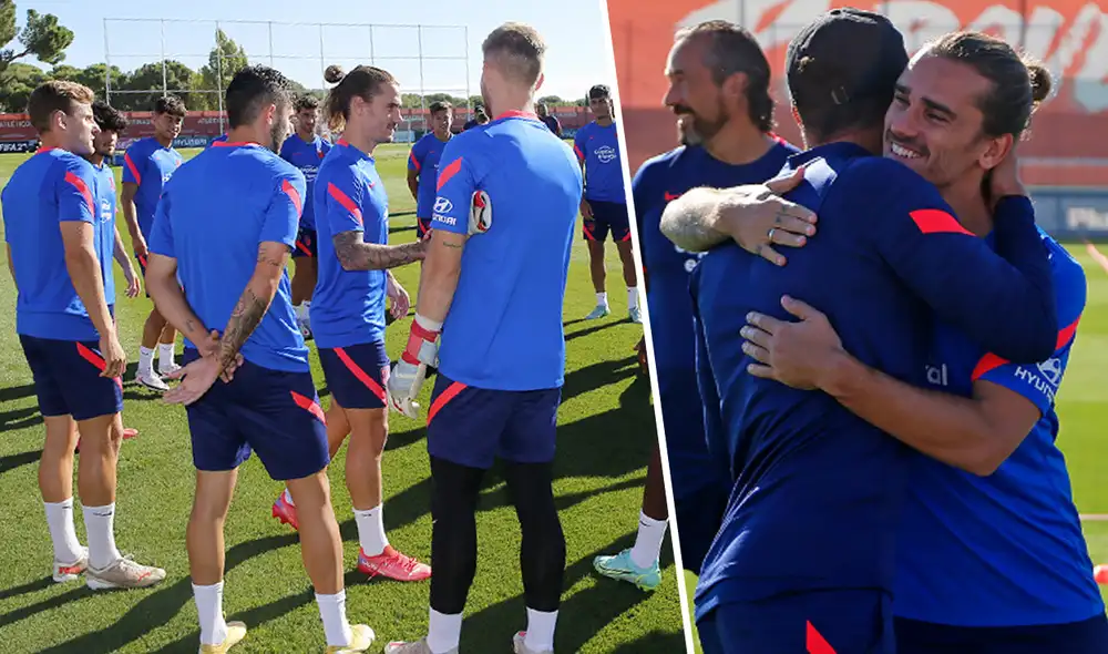 Antoine Griezmann regresó al Atlético de Madrid luego de jugar por dos temporadas y media en el Barcelona. Foto: Atlético de Madrid Antoine Griezmann regresó al Atlético de Madrid luego de jugar por dos temporadas y media en el Barcelona. Foto: Atlético de Madrid