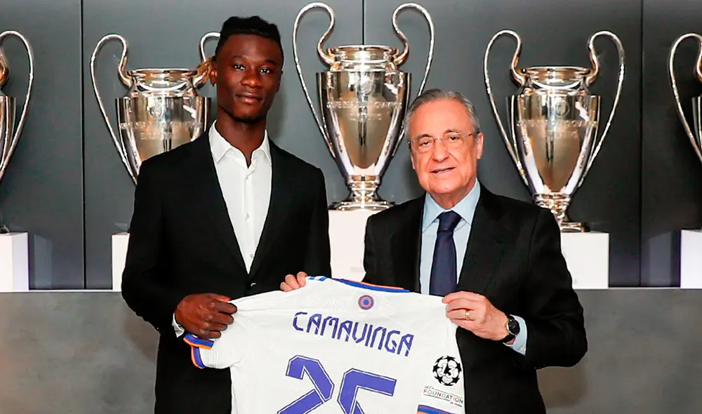 Eduardo Camavinga es el nuevo refuerzo del conjunto blanco. Foto: Real Madrid Eduardo Camavinga es el nuevo refuerzo del conjunto blanco. Foto: Real Madrid