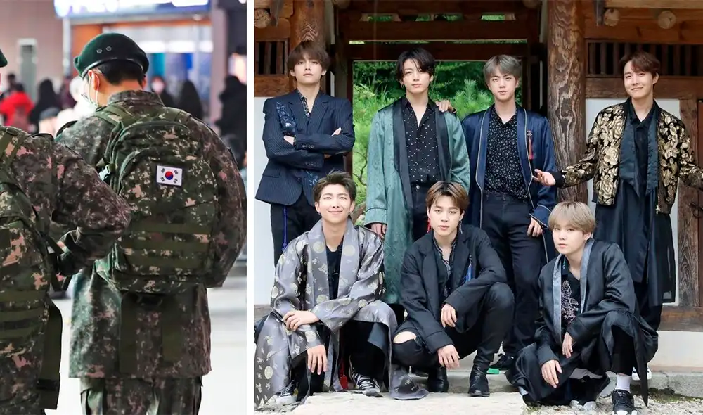 Modificación a la ley del servicio militar propone beneficios para BTS. Foto: composición/KoreaHerald