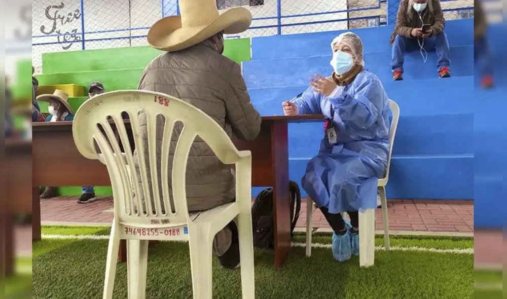 Módulo de salud mental atenderá durante los cuatros días de inmunización en Cajabamba gratuitamente. Foto: Diresa Cajamarca. Módulo de salud mental atenderá durante los cuatros días de inmunización en Cajabamba gratuitamente. Foto: Diresa Cajamarca.