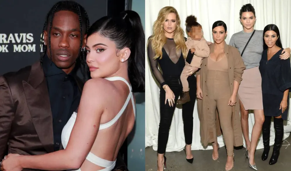 Kylie Jenner a la espera de su segundo bebé con Travis Scott. Foto: AFP
