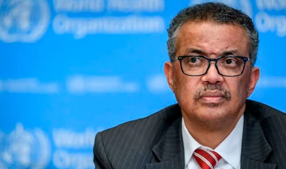 El máximo responsable de la OMS aseguró que "está muriendo un número de gente que no debería". Foto: AFP