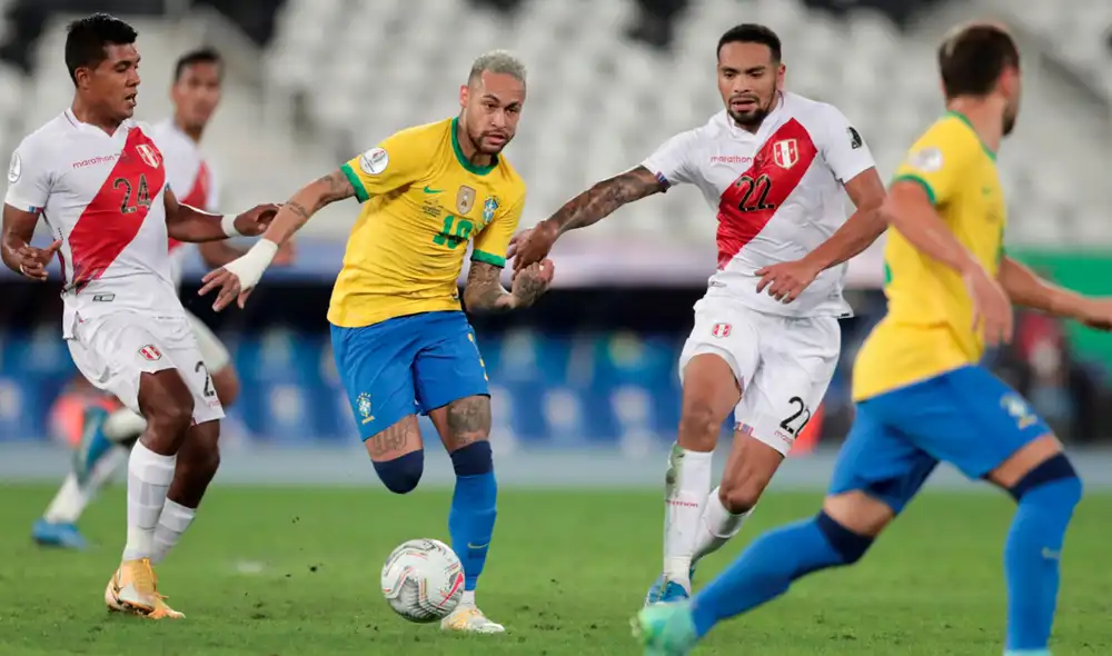 Brasil vs. Perú chocan este jueves por la octava fecha de las eliminatorias rumbo al Mundial. Foto: EFE