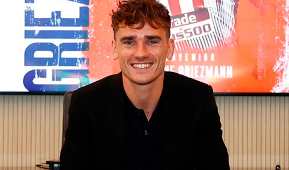 Antoine Griezmann volvió al Atlético Madrid tras tres temporadas en el FC Barcelona. Foto: Atlético Madrid