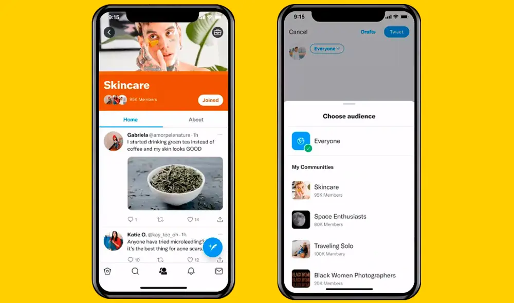 Solo está disponible en iOS y en Twitter Web, aunque pronto llegará a Android. Foto: composición/La República