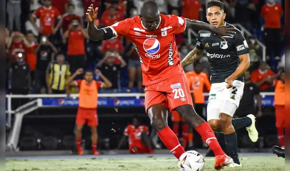 América de Cali iguala 1-1 ante Deportivo Cali por los cuartos de final de la Copa Colombia. Foto: twitter América de Cali